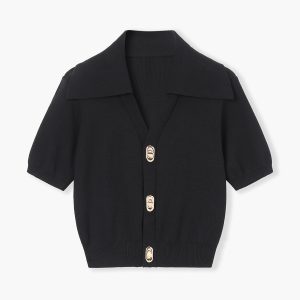 Effortless Collared Top