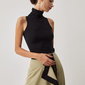 Turtleneck Rib Top