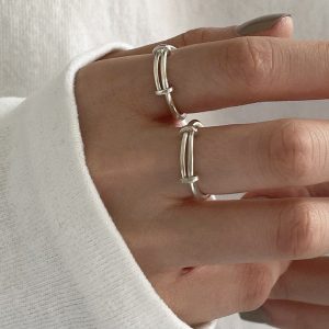 Minimalism Adjustable Ring
