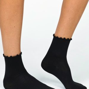 Frilled Hem Socks