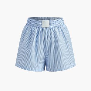 Pinstripe Thin Shorts