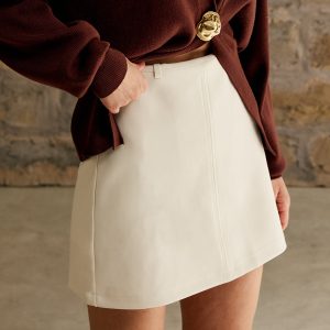 Essential Mini Skort With Slim Belt