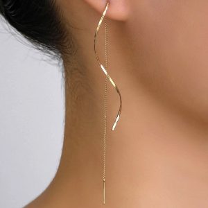 Spiral Tassel Earrings