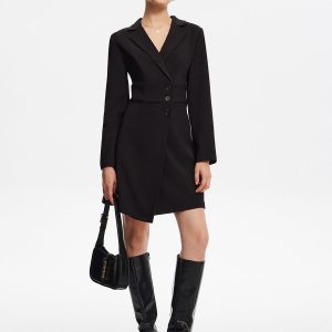 First Choice Blazer Long Sleeve Short Dress