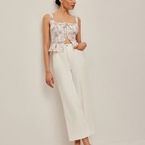 High-Waist Wide-Leg Jeans