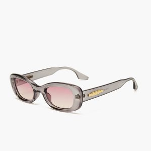 Crystal Color Frame Sunglasses