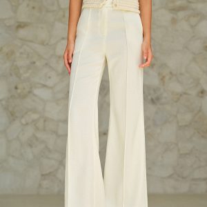 High-Waist Pocketed Pants