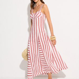 Striped Maxi Dress
