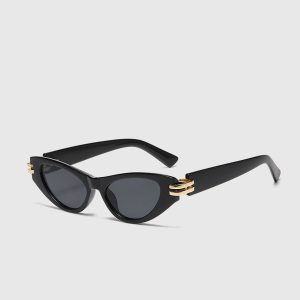 Cat Eye Black Frame Sunglasses