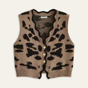 Leopard Print Cardigan