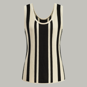 Striped Knit Tank Top