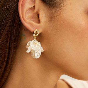 Floral Drop Earrings