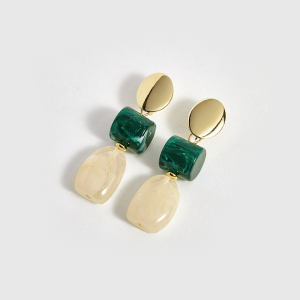 Geometric Drop Earrings