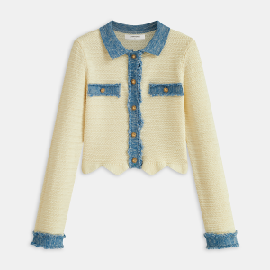 Scallop Edge Cardigan