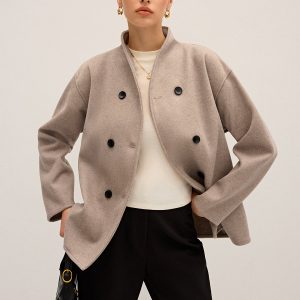 Oversized Button-Down Jacket