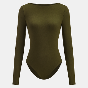 Seamless Long-Sleeve Bodysuit