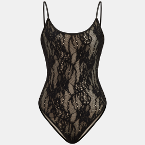 Floral Lace Backless Cami Bodysuit