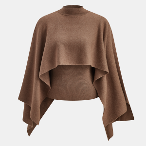 Tank Top & Capelet Knit Two-Piece Set