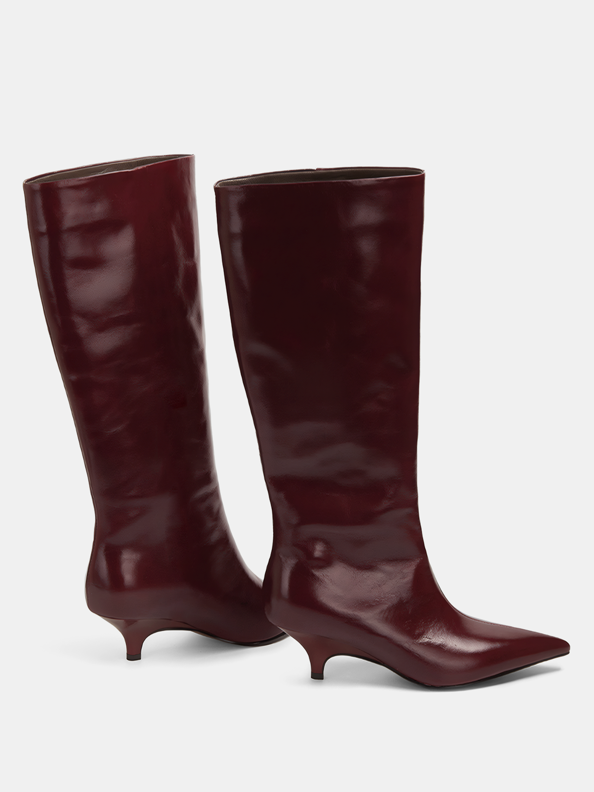 Pointed Toe Knee-High Boots - Image 5
