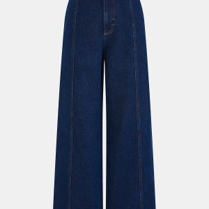 Denim Wide-Leg Jeans