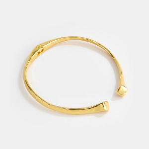 Sculptural Cuff Choker Necklace