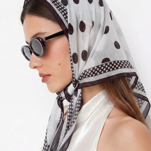 Polka Dot Fashion Scarf