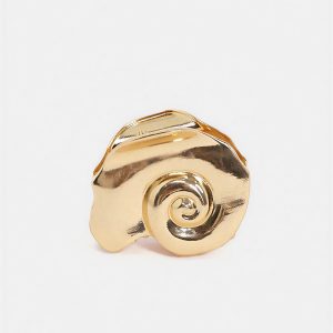 Spiral Conch Metal Hair Claw