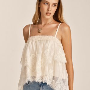 Lace Layered Cami Top